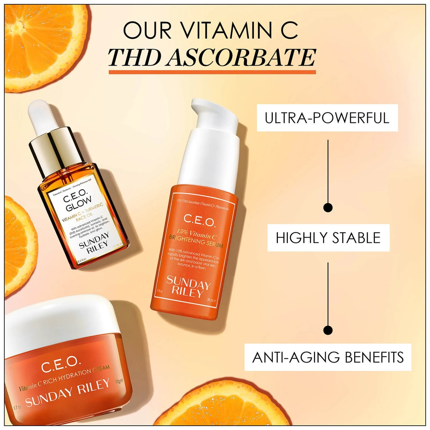 Sunday Riley C.E.O. Glow Vitamin C + Turmeric Face Oil 35ml 4 Sunday Riley C.E.O. Glow Vitamin C + Turmeric Face Oil 35ml - Image 4