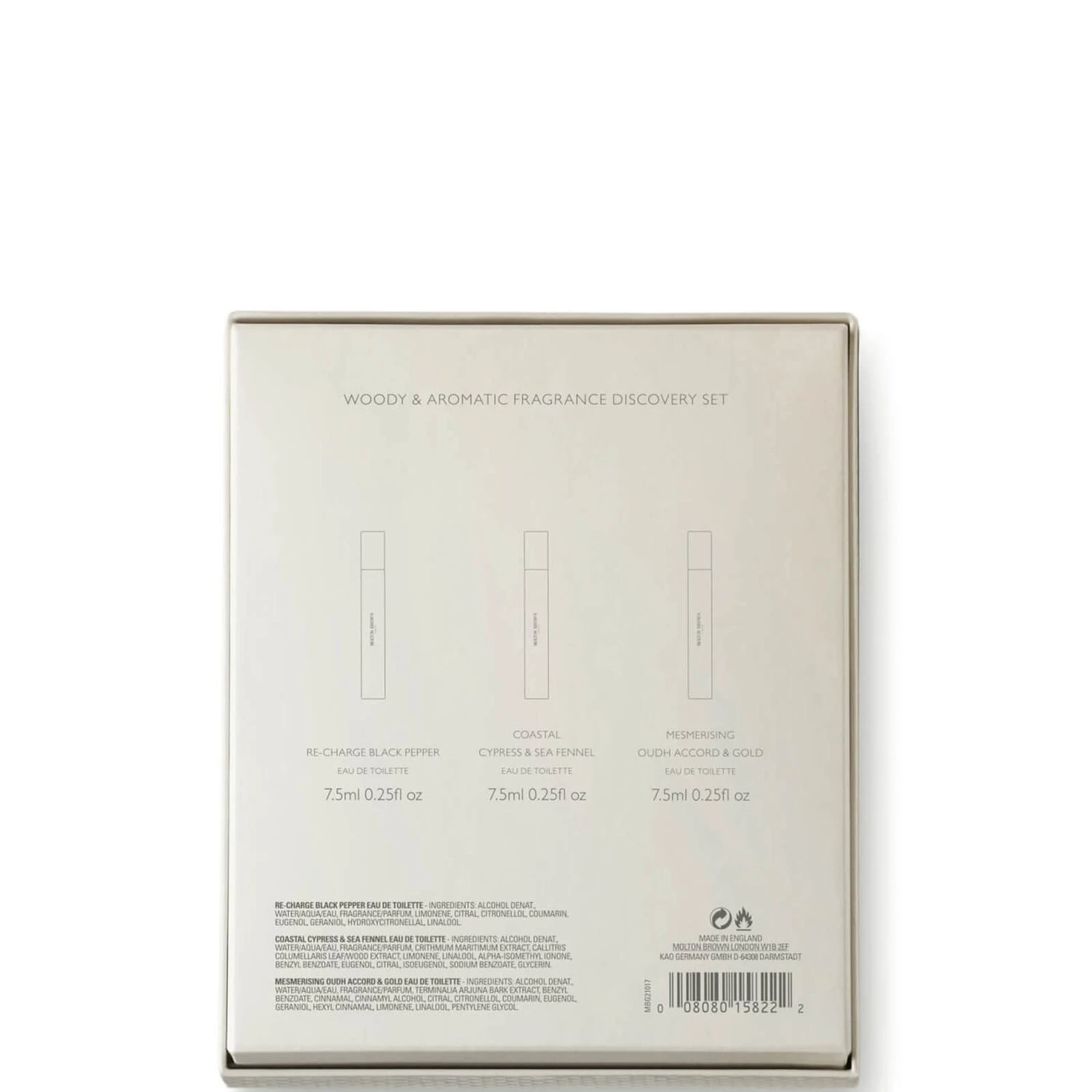 Molton Brown Woody & Aromatic Fragrance Discovery Set 3 Molton Brown Woody & Aromatic Fragrance Discovery Set - Image 3