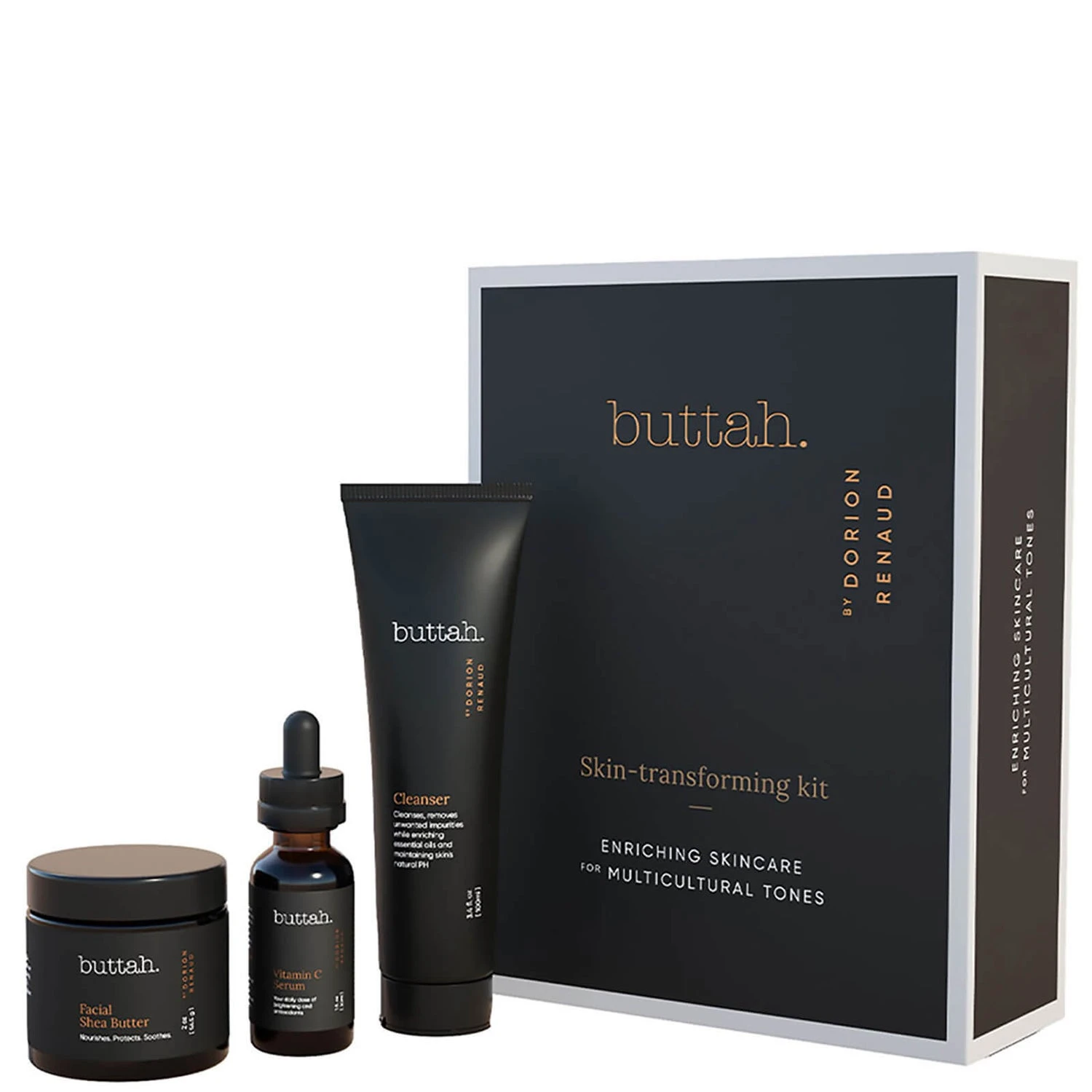 Buttah Skin Skin Transforming KIT With Facial Shea Butter 1 Buttah Skin Skin Transforming KIT With Facial Shea Butter