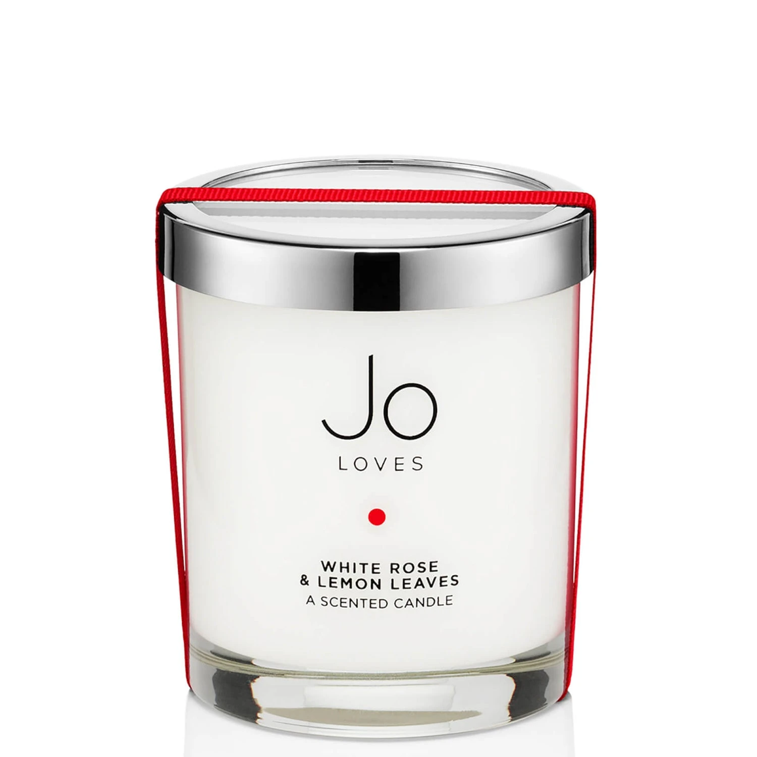 Jo Loves A Home Candle White Rose & Lemon Leaves 1 Jo Loves A Home Candle White Rose & Lemon Leaves