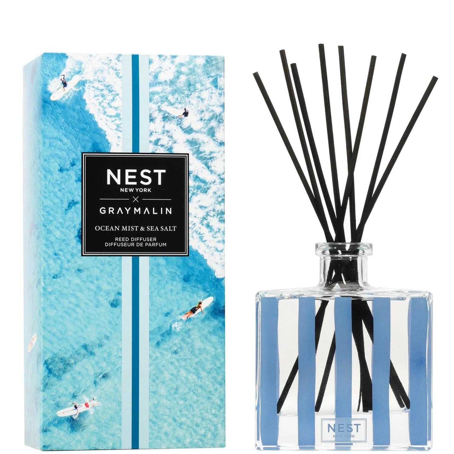 NEST New York Gray Malin Ocean Mist And Sea Salt Diffuser 175 1 NEST New York Gray Malin Ocean Mist And Sea Salt Diffuser 175