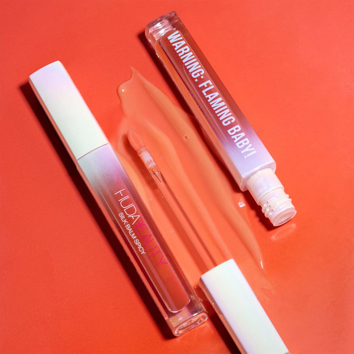 Huda Beauty Silk Balm Spicy Thermo Plumping Lip Balm 3ml 2 Huda Beauty Silk Balm Spicy Thermo Plumping Lip Balm 3ml - Image 2