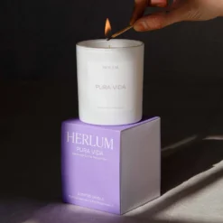 Herlum Pura Vida Candle - Geranium And Pink Peppercorn 220g -Maison Margiela 13951367 3684991529570072