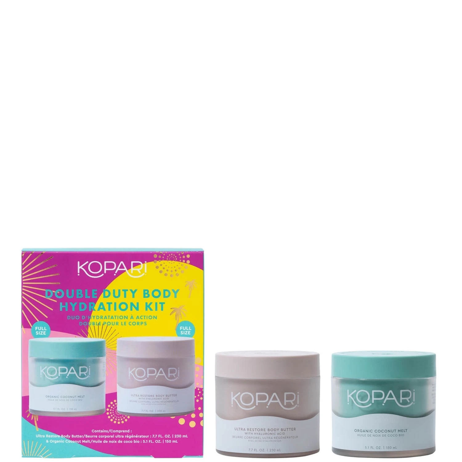 Kopari Beauty Double Duty Body Hydration Kit 1 Kopari Beauty Double Duty Body Hydration Kit