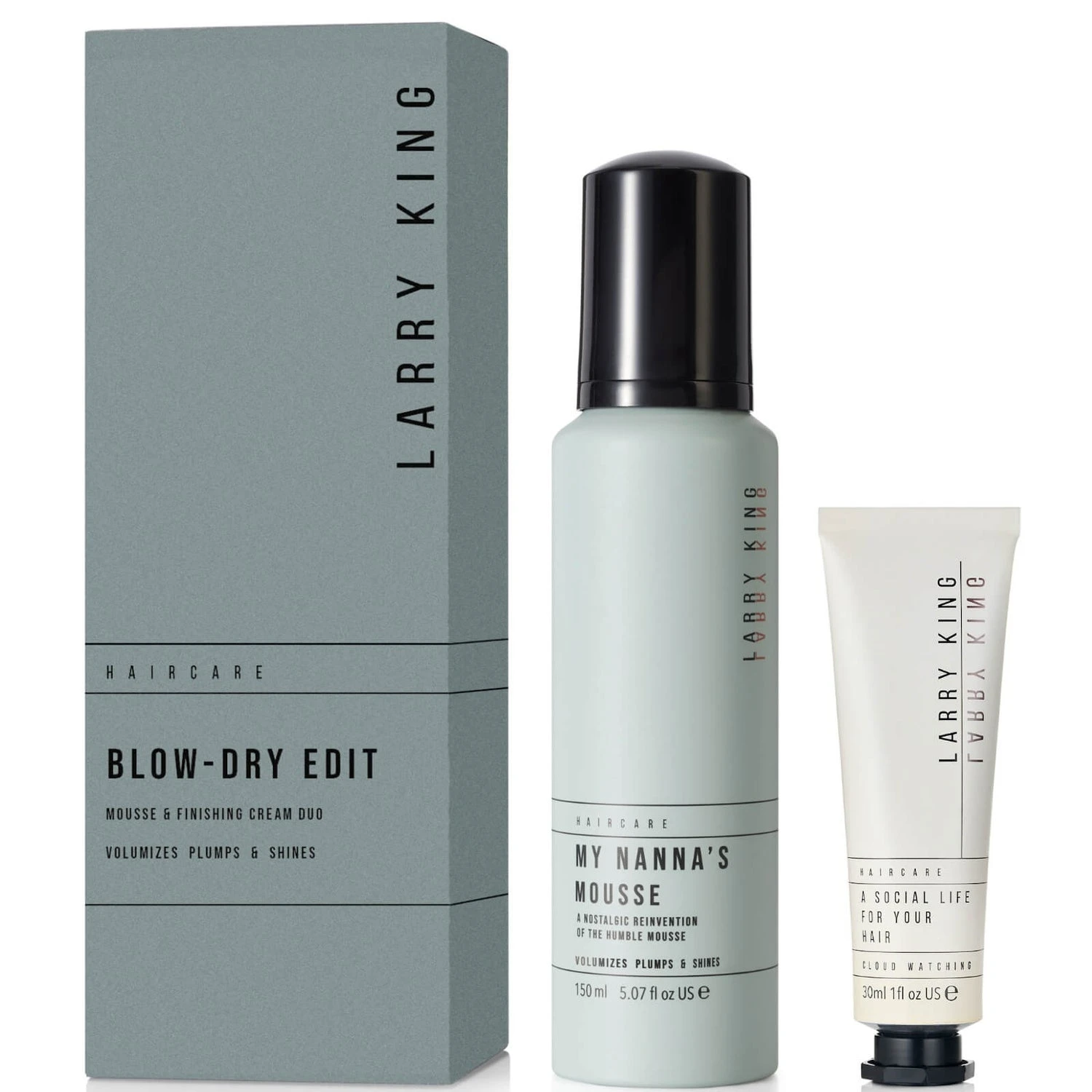 Larry King Haircare The Blow Dry Edit (Worth £36.00) 1 Larry King Haircare The Blow Dry Edit (Worth £36.00)