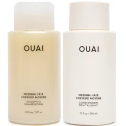 OUAI Medium Hair Shampoo And Medium Hair Conditioner Bundle